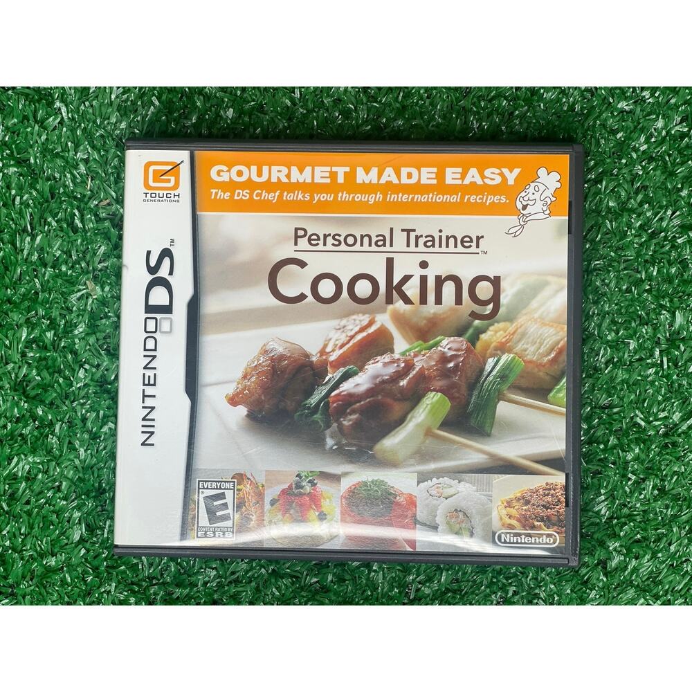 Nintendo DS Gourmet Made Easy Personal Trainer Cooking- Complete in Box w/Manual